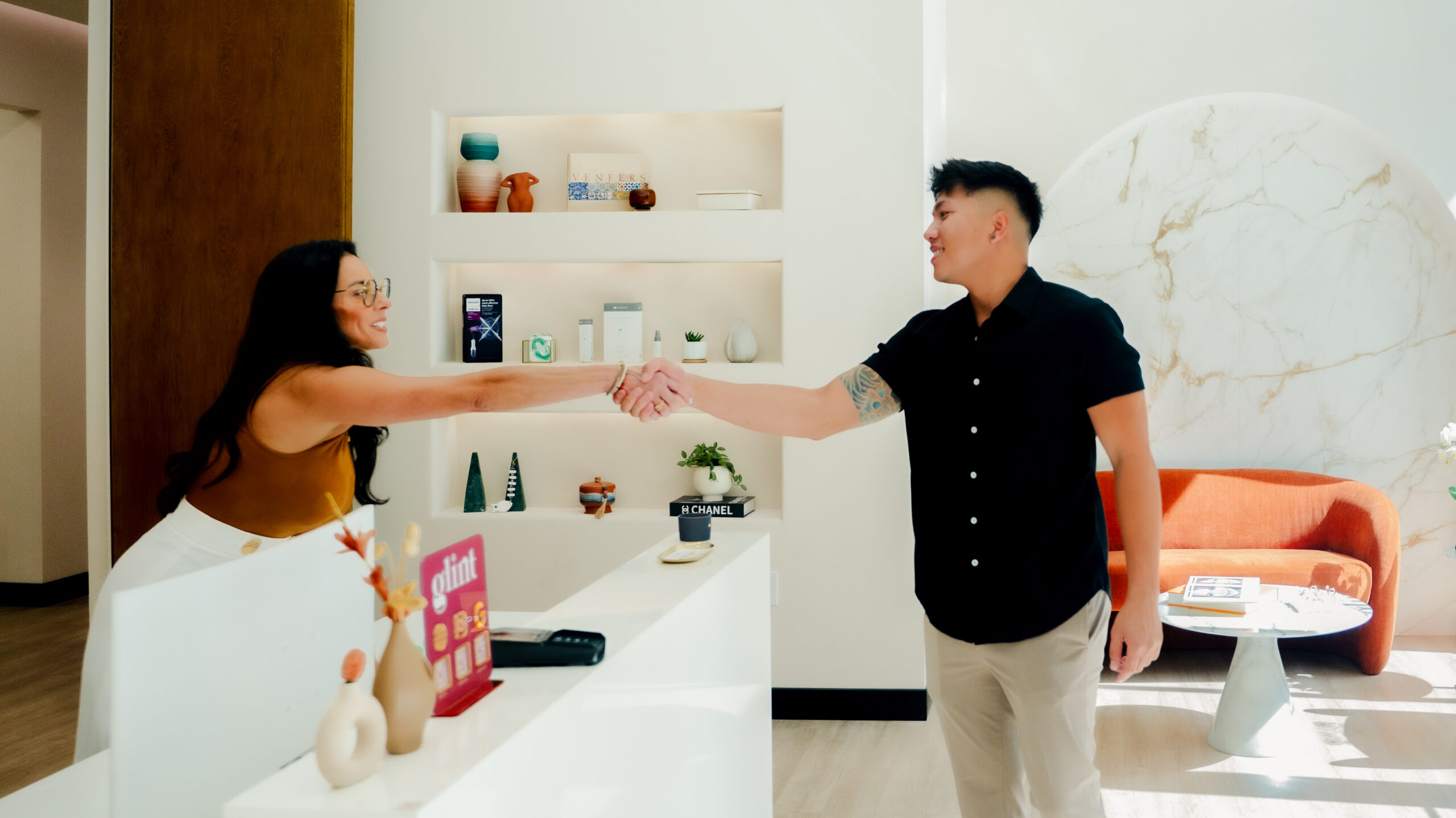 Dentistry that feels nothing like dentistry.